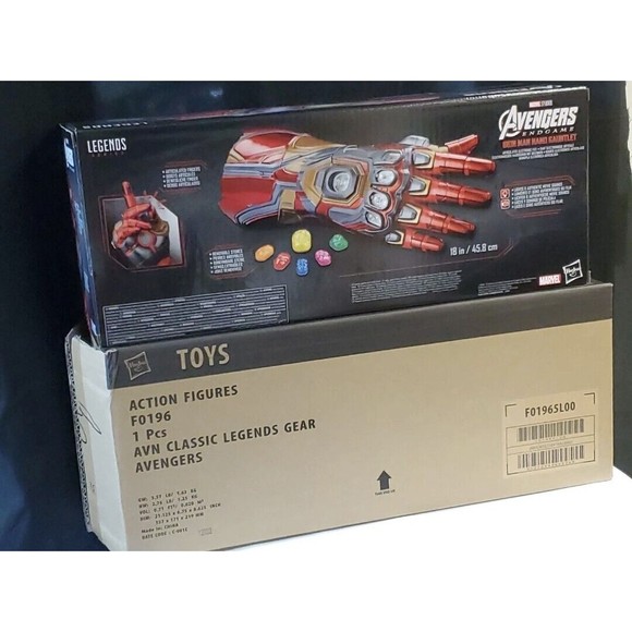 Hasbro F0196 Marvel Legends Avengers: Endgame Iron Man Nano Gauntlet NEW Sealed - Picture 1 of 12
